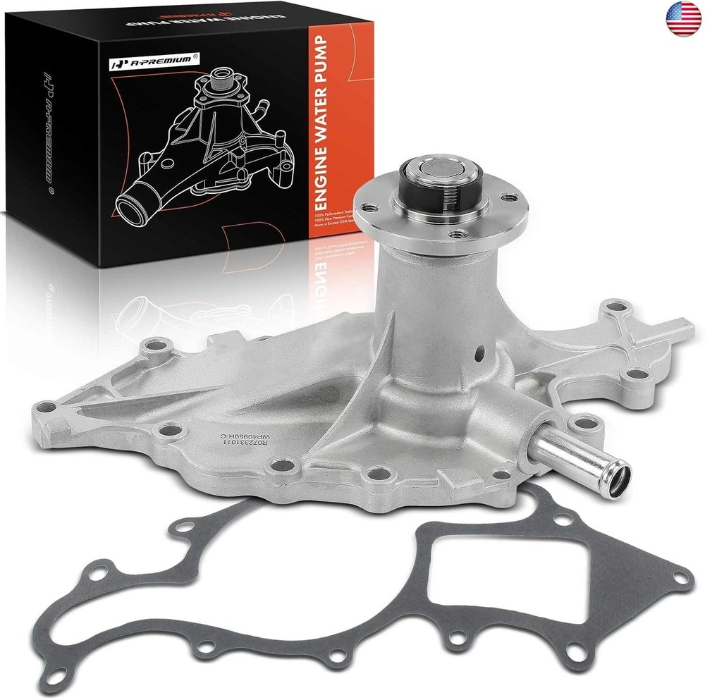 A-Premium Engine Water Pump (w/Gasket) Compatible with Mazda B3000 1995-2008