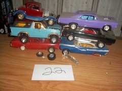 Model Car Junkyard/Parts Lot Salvage Built Plastic Models #22