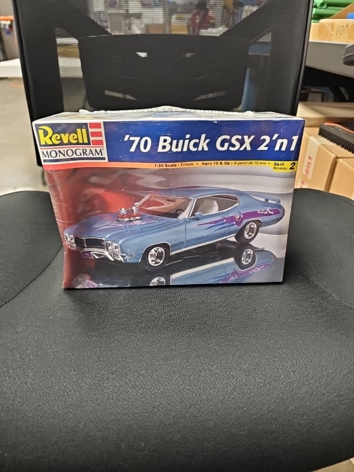 A2A Revell Monogram #85-2583 1:24 Scale 1970 Buick GSX 2n1 Plastic Kit Sealed