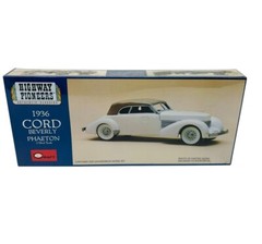 Highway Pioneers 1936 Cord Beverly Phaeton 1:32 Model Kit Mini Craft New Sealed