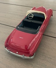 1952 Chevy Styleline Convertible Dealer Promo Bank – Cherry Red w/black
