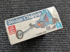 MPC WEDGE CHOPPER 1/25th scale Model Kit Original Vintage Motorcycle SEALED