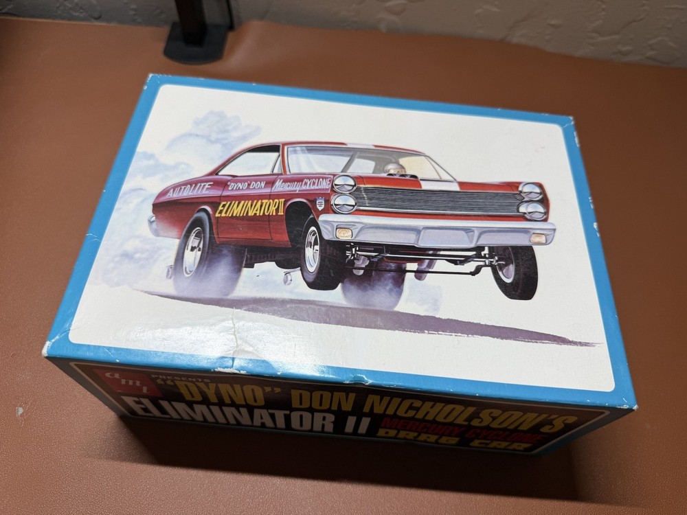 AMT “DYNO” DON NICHOLSON’S ELIMINATOR II MERCUTY CYCLONE MODEL KIT 1/25 7064