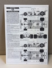 Tamiya 20014 Williams FW-07 1980 F1 Race Car Open Box Parts Sealed NEW 1/20