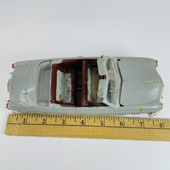 Vintage 1950 Ford Custom Convertible AMT 1/25 Scale Built Plastic Model Kit Gray