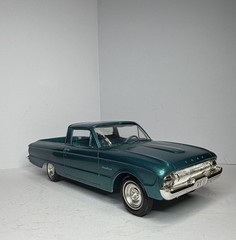 1961 Ford Ranchero Built Plastic Model Kit
