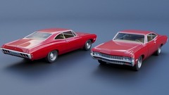 1/25 resin 3d printed 1968 Chevy Impala by Andrey Bezrodny