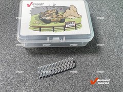 1/35 PLA ZTZ-100 Main Tank Metal Track Link w/Pins Upgrade Set for Takom/Border