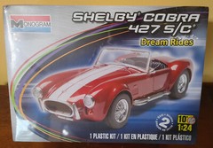 2012 SHELBY COBRA 427 S/C Dream Rides Model Kit by Monogram 1:24 – New / Sealed