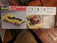 Revell 1971 ’71 Plymouth GTX Vintage 1995 1:24 Kit 7608 NEW Open Box Complete
