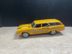 AMT 1965 CHEVROLET CHEVELLE SUPER STOCK DRAG WAGON CUSTOM BUILT MODEL