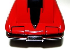 Corvette Chevrolet StingRay24Race Car1Chevy12Custom57Built55Metal Body Model1963