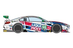 Decalcas 1:24 Scale Decal BMW M6 GT3 Turner M.Sport Daytona 2019 # DCL-DEC0050