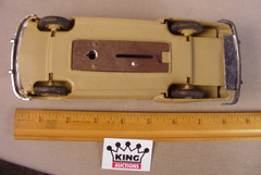 Vintage 1951 Chevrolet Style Line Coupe Promo Car Bank 1:25 Chevy Beige