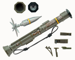 TomyTec Little Armory 1/12 LD048 AT4 2.0 Anti Tank RPG Plastic Model Kit