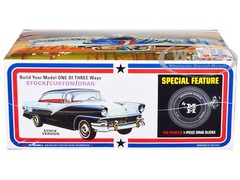 SKILL 2 MODEL KIT 1956 FORD VICTORIA HARDTOP 3-IN-1 KIT 1/25 SCALE AMT AMT1308