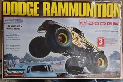 Lindberg Dodge Rammunition 1/24 Scale Model Kit No. 73014 Mark Hall * NIB