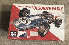 MPC 1:25 Model Kit – Dan Gurney’s Olsonite Eagle #6026 – Grand Prix – Sealed