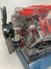 Playz V8 Combustion Engine Model STEM Educational Toy PRE BUILT