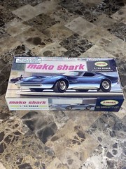 1967 Aurora “Mako Shark” Mkdel. Kit No. 677-100 Partially Built