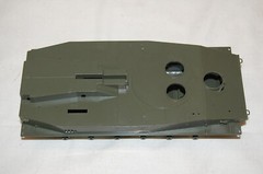 1/32 GLENCOE MODELS FROG 3 MISSLE CARRIER PARTS REPLACE PIECES UPPER LOWER HULL