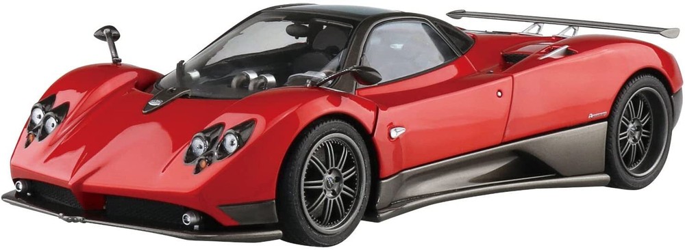 AOSHIMA 1/24 The Supercar No.19 2005 PAGANI Zonda F Model kit From Japan