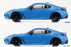 Aoshima Bunka Kyozaisha 1/32 The Snap Kit Series Toyota GR86 Bright Blue Color-c
