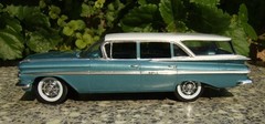 1959 Chevrolet Nomad Impala Station Wagon promo resin kit in 1/25th Scale