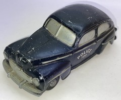 RARE FRICTION 1948 Ford POLICE 100 Sedan Promo MASTER-CASTER 1/25 Black VG-FN