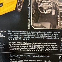 REVELL 07028 MERCEDES-AMG GT MODEL KIT-NIB-1:24 SCALE