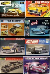 1957 Chevy Bel Air DECAL SHEET for Atlantis Revell 1:25 Model Kit ED ROTH DECALS