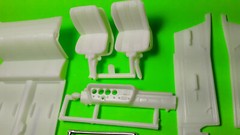 66 1966 Pontiac GTO 1/25 Interior Tub Bucket Seat Dash Chrome Center Console Lot