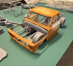 1:25-Revell 1966 Chevy Fleetside Pickup Upgrade Kit. (Donor Kit Not Included)