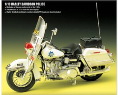 1/10 Harley Davidson Police #15500 ACADEMY HOBBY MODEL KITS
