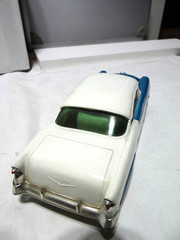 1956 Chevrolet Bel Air White / Blue 2 Dr. Hard Top Dealer Promo/Bank Very Nice