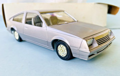 AMT 1/25 1983 Chevy Cavalier Promo in box Silver