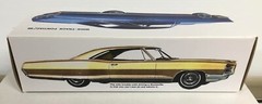 New 1966 Pontiac Bonneville Custom Made Dealer Promo Model BOX ONLY..NO CAR
