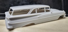 1/25 scale resin 3d printed 1959 Chevy Wagon body model slot car