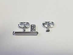 HEADLIGHTS from Kenworth Aerodyne Cab Over AMT 1:25 Model Kit