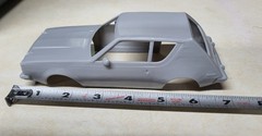 1/24 scale resin 3d printed AMC 1973 Gremlin body model slot car