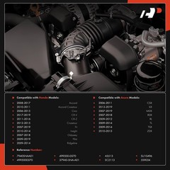 A-Premium Fuel Tank Pressure Sensor Compatible with Honda CR-V CRV Civic Accord