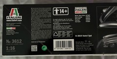 Italeri 3612 1/16 Mercedes-Benz 300SL Gullwing Model Kit Classic Car