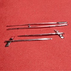 Body Side Moldings 1953 Ford Victoria 1:25 Scale Model Car Part AMT