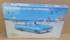 Trumpeter ’65 Ranchero Pickup Custom Plus Factory Sealed Box 1:25 Kit 02512