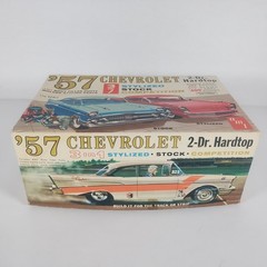 Empty Box Only 1957 Chevrolet Hardtop AMT 1:25 Model Kit T757 Vintage