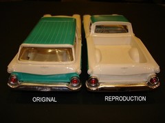1959 PMC FORD REPRODUCTION REAR BUMPER FOR STATION WAGON & RANCHERO PROMO, KIT