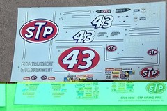 Richard Petty STP Grand Prix 1/25 Model Kit by AMT ERTL Incomplete Missing Wheel