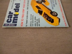 VINTAGE CAR MODEL MAGAZINE JULY 1971