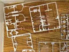 Unassembled Model Car Kit Parts Lot