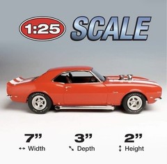 Chevrolet 1968 Camaro Z28 Plastic Model Kit (street or Stock buld) AMT868 New